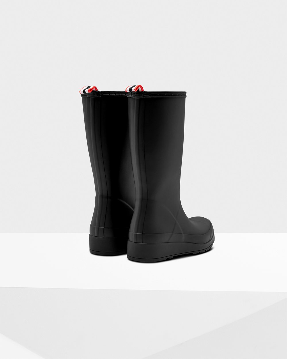 Play Boots Dames - Hunter Original Tall Rain - Zwart - 86IYJNLHP